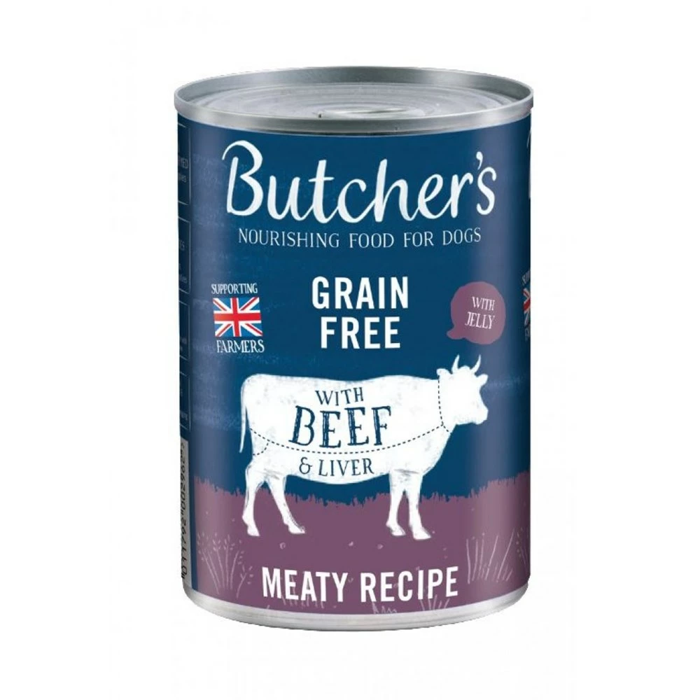 Butchers Beef And Liver CIJ 12 X 400g