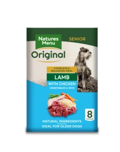 Natures Menu Pouch Dog Senior 8 X 300g