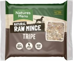 NATURES MENU MINCED TRIPE 12 X 400G BLOCK