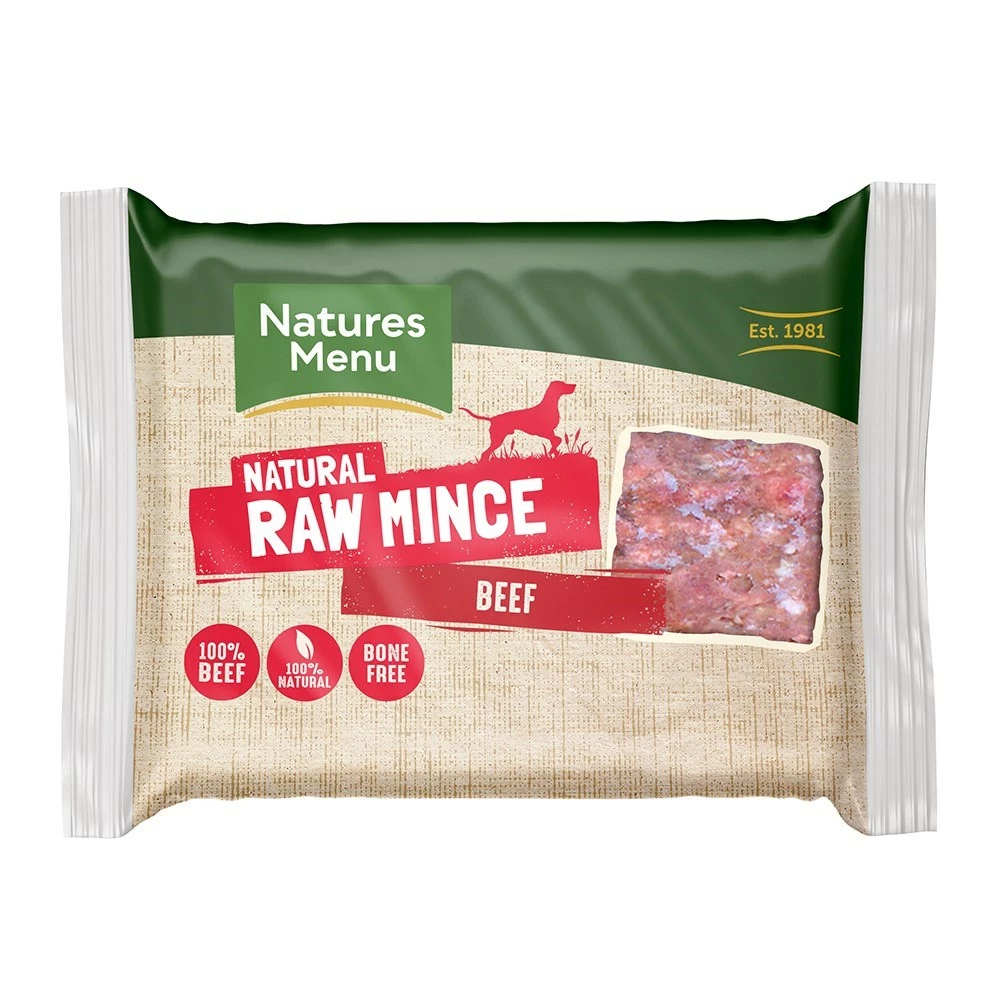 Natures Menu Minced All Beef 12 X 400g