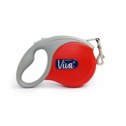 Ancol Viva Retractable Lead Red - Small