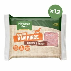 Natures Menu Chicken And Rabbit 12x 400g Block