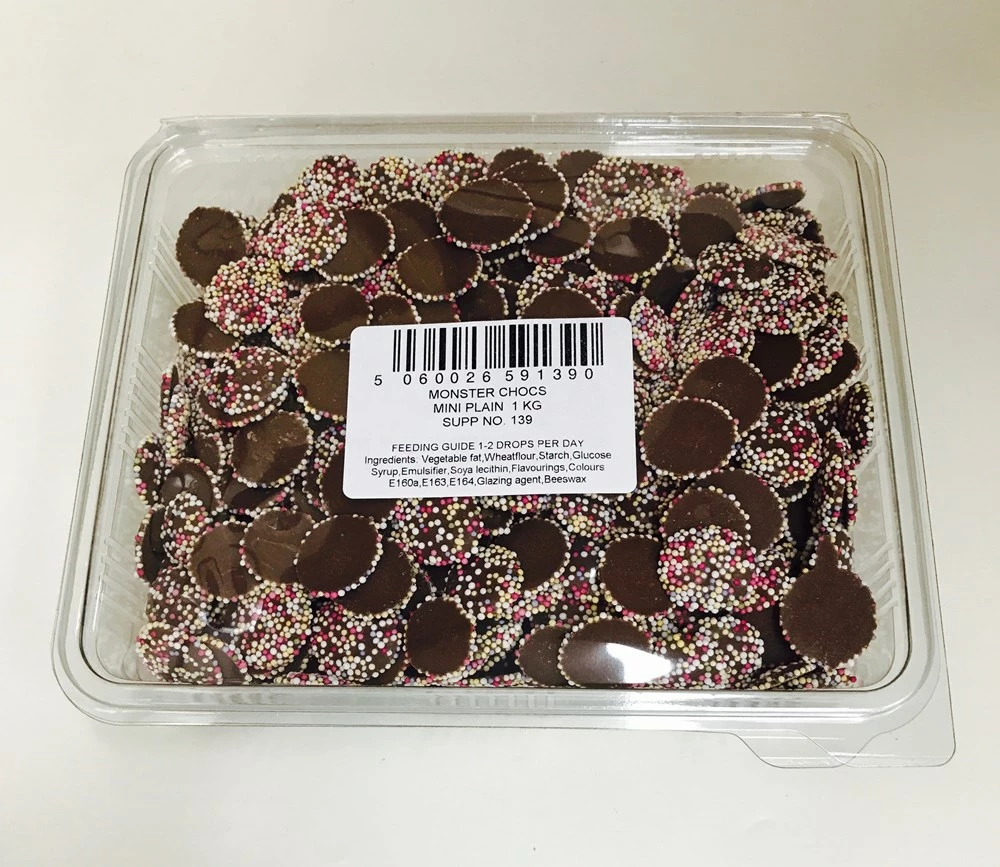 Plain Chocolate Mini Discs 1kg