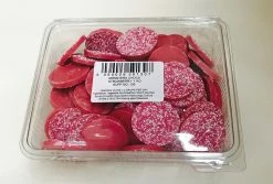 Strawberry Chocolate Discs 1kg