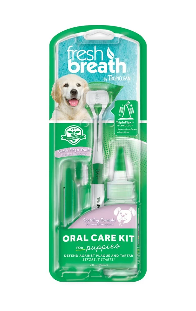 Tropiclean Puppy Oral Care Kit