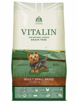Vitalin Natural Grain Free Small Breed - Chicken 2kg