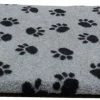 Paws Fleece Crate Mat 30" X 21" Small