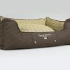 Country Orthopaedic Box Bed Small - Chestnut Brown