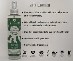 Mountain Garden Botanics Aloe Vera Paw Relief Spray 100ml