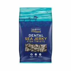 Fish4Dogs Dental Sea Jerky Fish Twists 500g
