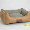 Exbury Orthopedic Box Bed Medium Tan