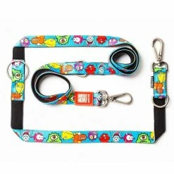 Max & Molly Multi-Function Leash Little Monsters - X-Small