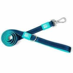 Max & Molly Short Leash Matrix Sky Blue - Small
