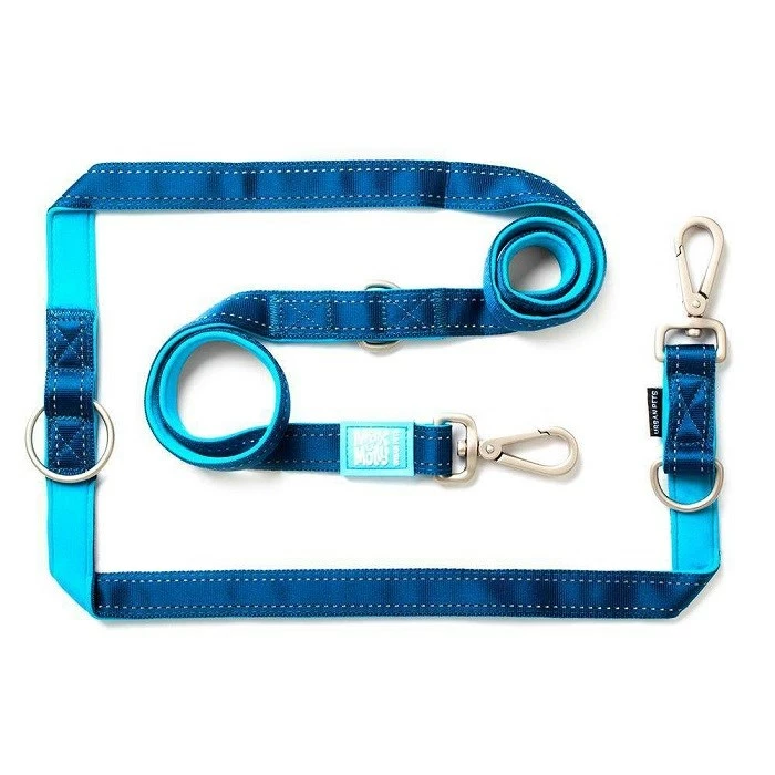 Max & Molly Multi-Function Leash Matrix Sky Blue - X-Small