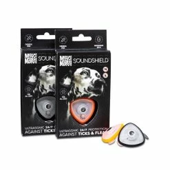 Soundshield 24/7 Ultrasonic Tick & Flea Repeller - Black
