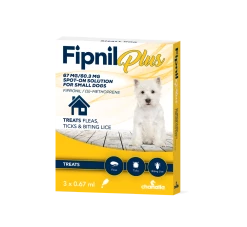Fipnil Plus Small Dog Spot - On X 1